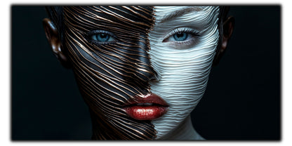 Innerverse - Tablou Sticla  - Unicat - no10