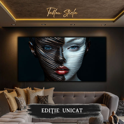 Innerverse - Tablou Sticla  - Unicat - no10