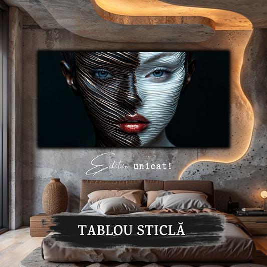 Innerverse - Tablou Sticla  - Unicat - no10