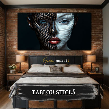 Innerverse - Tablou Sticla  - Unicat - no10