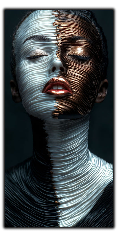 Innerverse - Tablou Sticla  - Unicat - no15