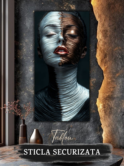 Innerverse - Tablou Sticla  - Unicat - no15