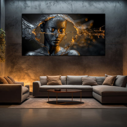 Tablou Sticla Securizata - Broken Mind 05