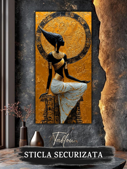 Whispers of the Nile - Tablou Sticla - 03