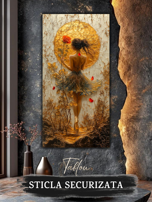 Tablou Sticla Securizata - Fragment of The Soul - 01