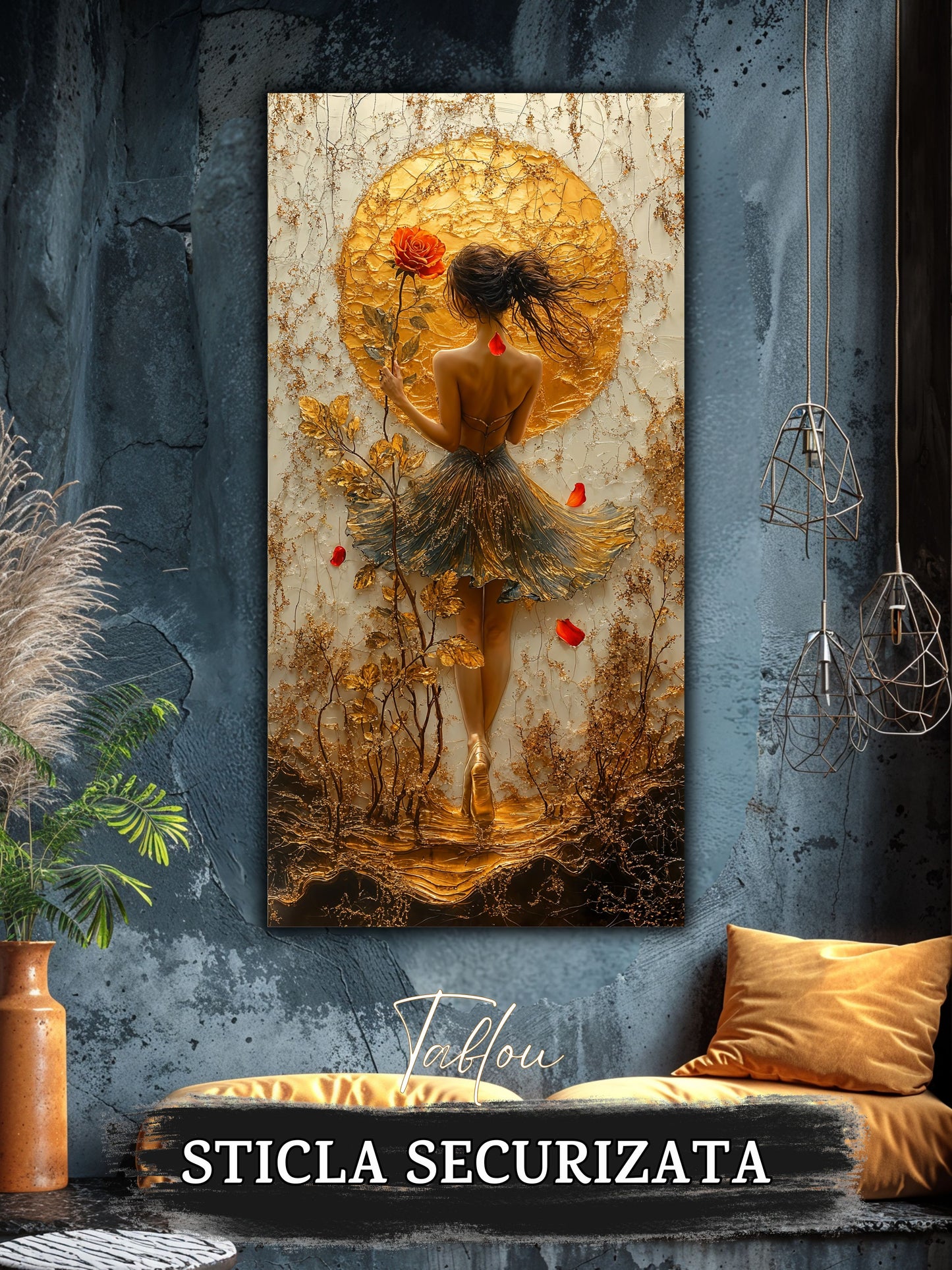 Tablou Sticla Securizata - Fragment of The Soul - 01