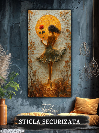 Tablou Sticla Securizata - Fragment of The Soul - 05