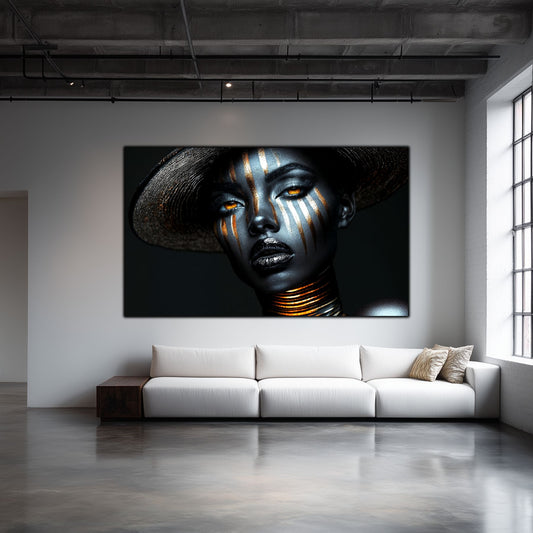 Dark Glow - Tablou elegant pentru living modern - Decor Contemporan Abstract