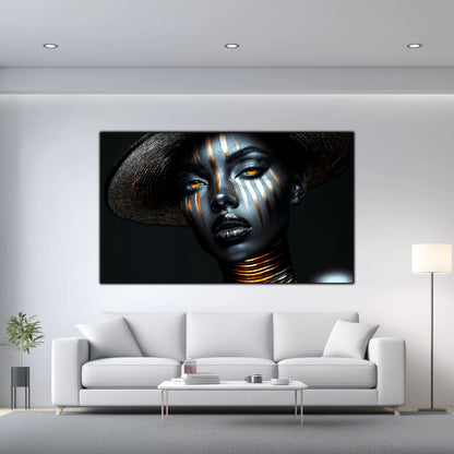 Dark Glow - Tablou elegant pentru living modern - Decor Contemporan Abstract