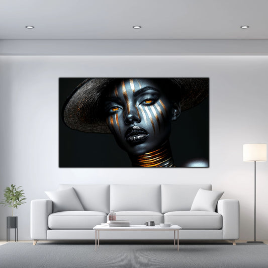 Dark Glow - Tablou elegant pentru living modern - Decor Contemporan Abstract