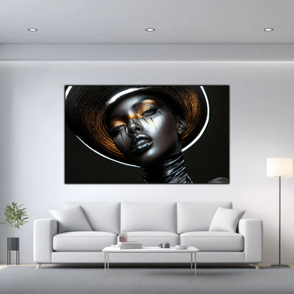Dark Glow - Tablou elegant pentru living modern - Decor Contemporan Abstract