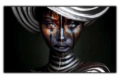 Dark Glow - Tablou elegant pentru living modern - Decor Contemporan Abstract