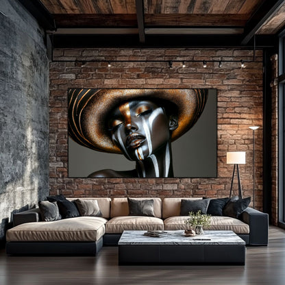 Dark Glow - Tablou elegant pentru living modern - Decor Contemporan Abstract