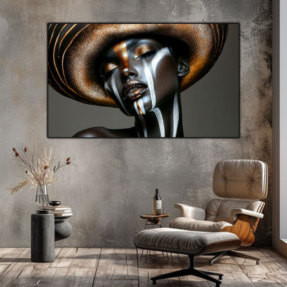 Dark Glow - Tablou elegant pentru living modern - Decor Contemporan Abstract