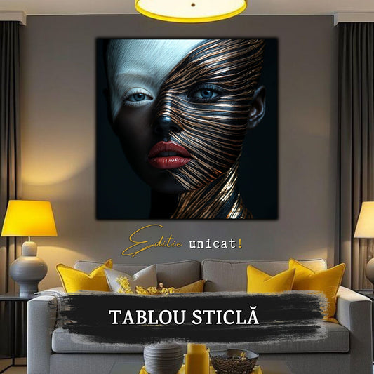 Innerverse - Tablou Sticla  - Unicat - no07