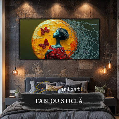 Thorned Beauty - Tablou Sticla Securizata - no17