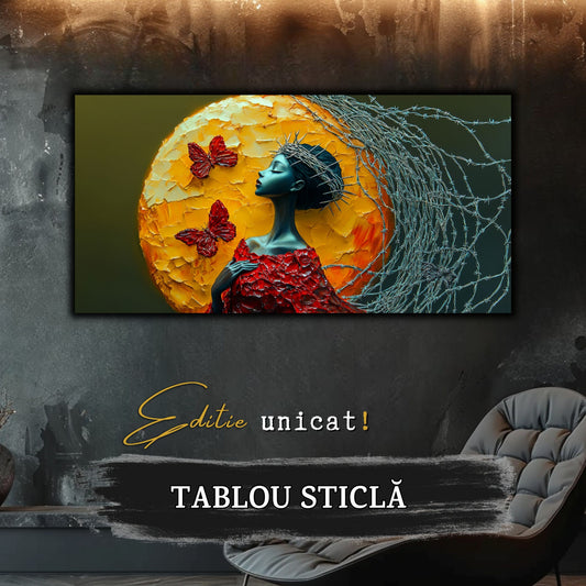 Thorned Beauty - Tablou Sticla Securizata - no17
