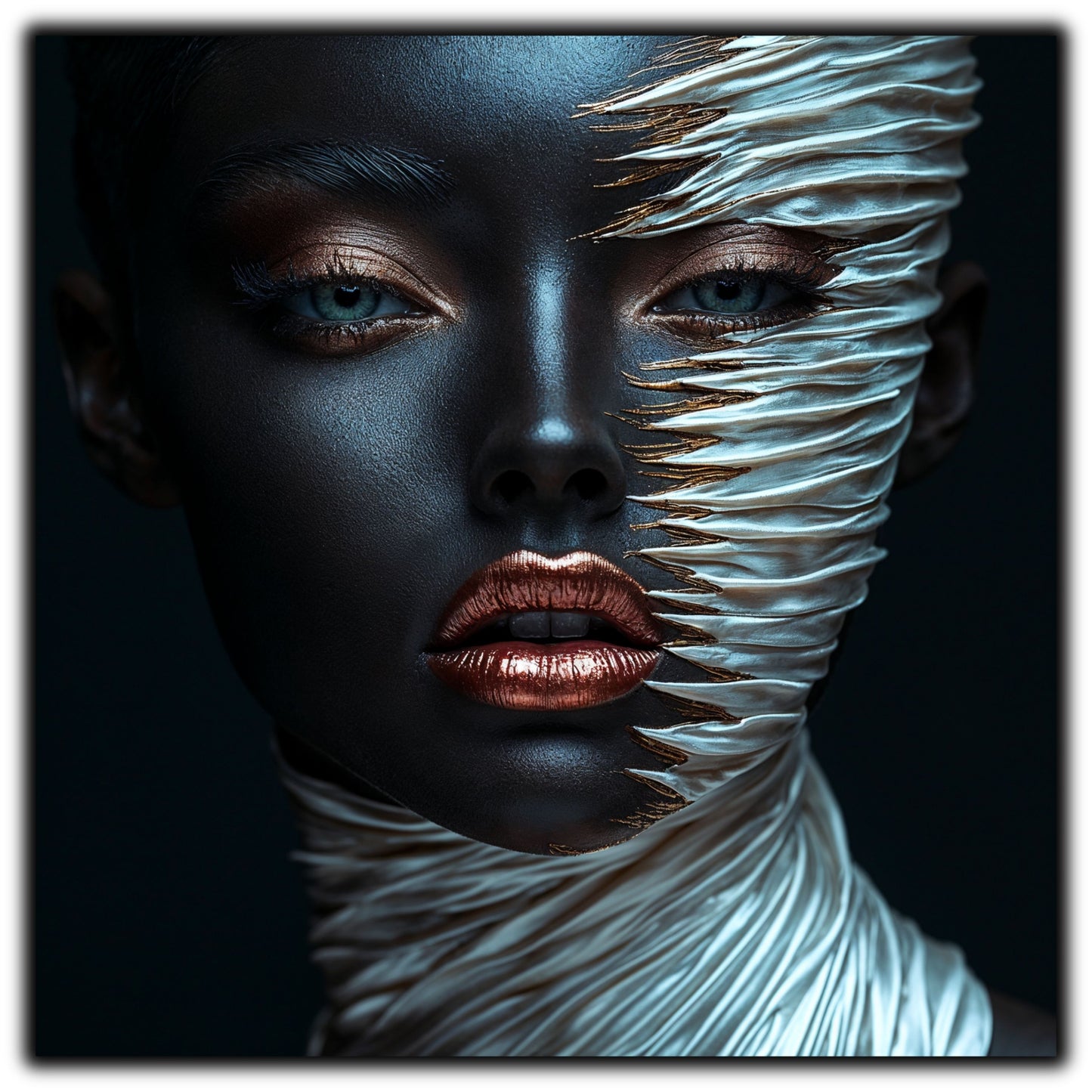Innerverse - Tablou Sticla  - Unicat - no08