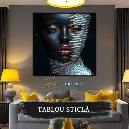 Innerverse - Tablou Sticla  - Unicat - no08