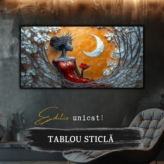 Thorned Beauty - Tablou Sticla Securizata - no16