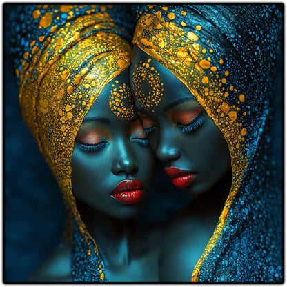 Tablou unicat din sticlă securizată - Beyond Tribe NO25