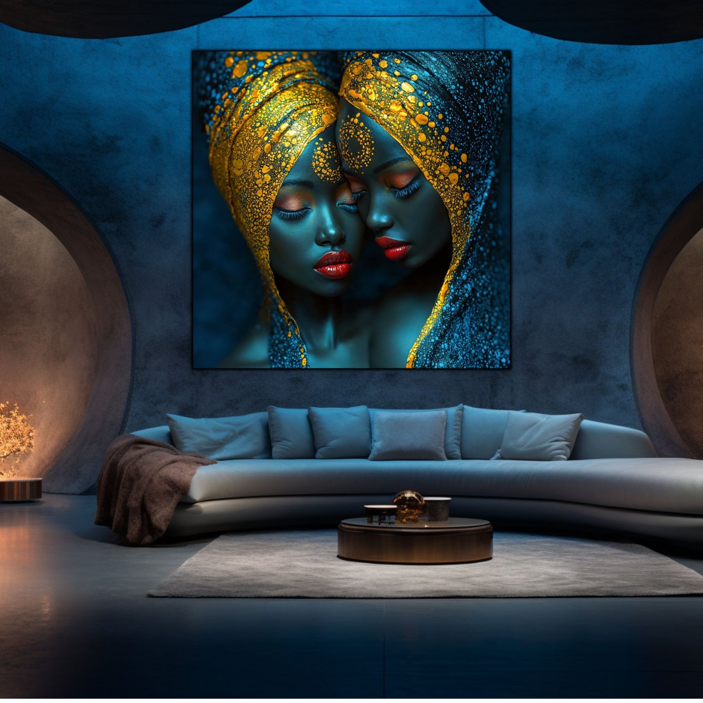 Tablou unicat din sticlă securizată - Beyond Tribe NO25