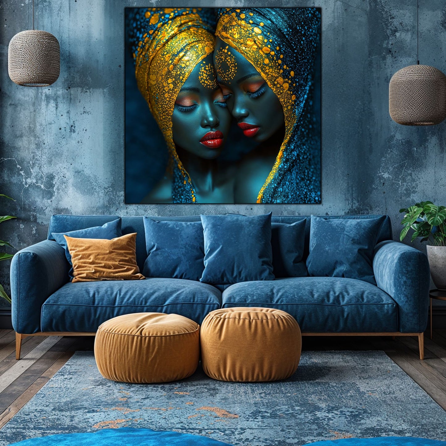 Tablou unicat din sticlă securizată - Beyond Tribe NO25