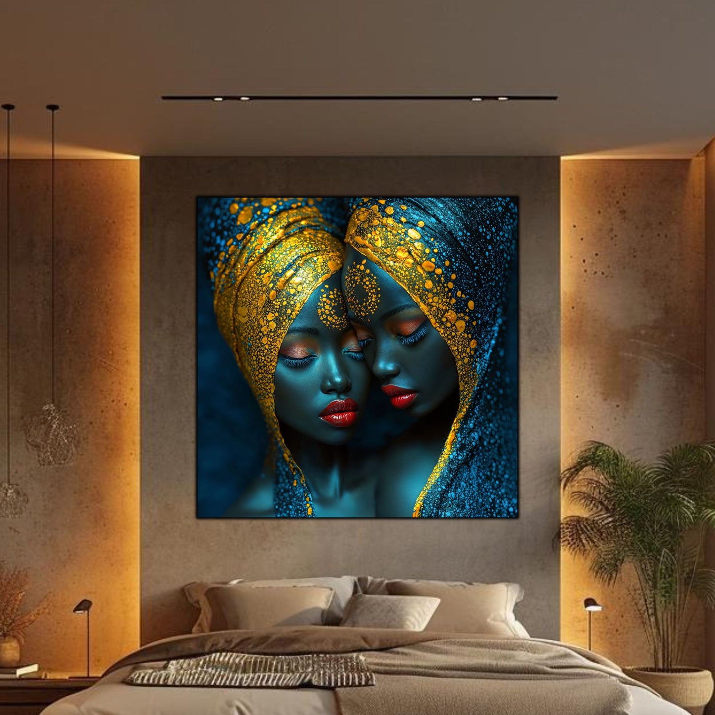 Tablou unicat din sticlă securizată - Beyond Tribe NO25