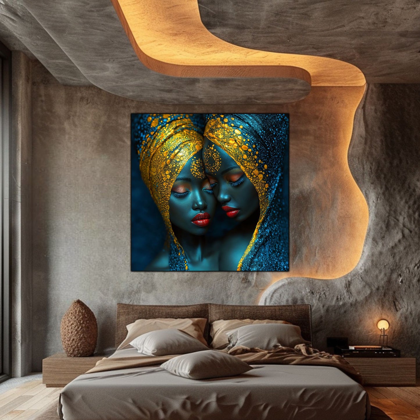 Tablou unicat din sticlă securizată - Beyond Tribe NO25