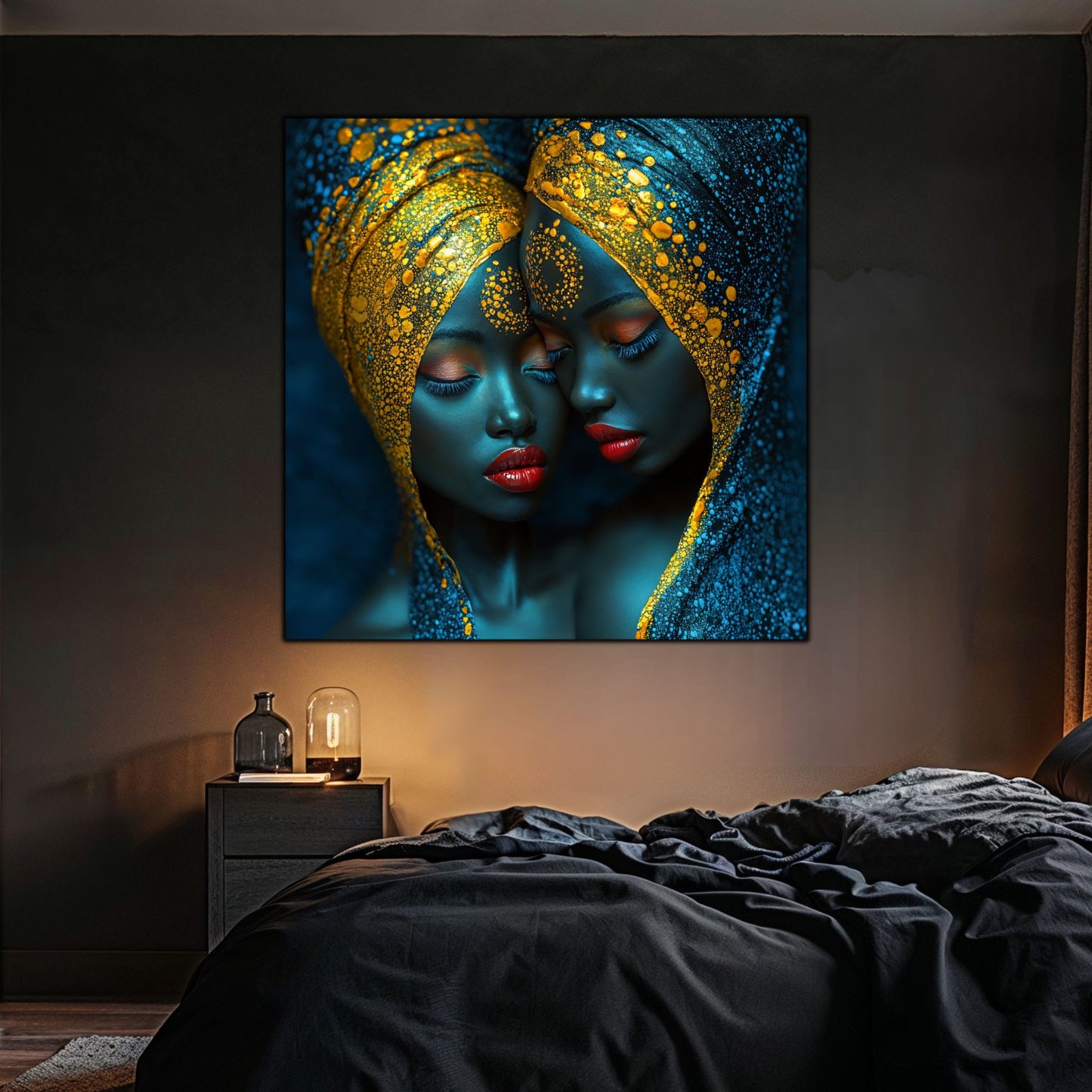 Tablou unicat din sticlă securizată - Beyond Tribe NO25