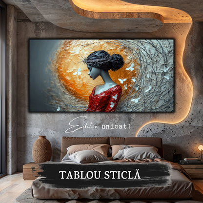 Thorned Beauty - Tablou Sticla Securizata - no01