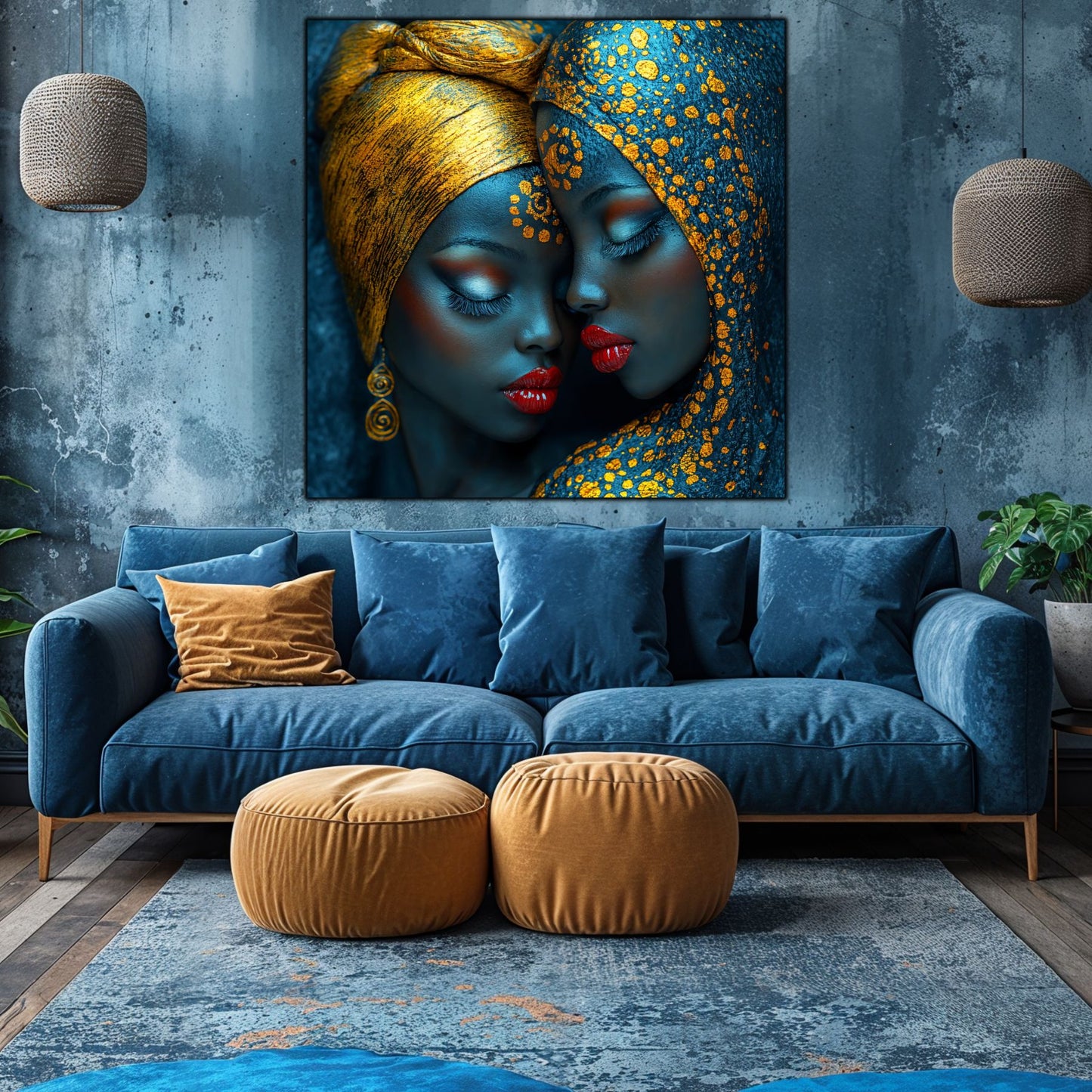 Tablou unicat din sticlă securizată - Beyond Tribe NO33