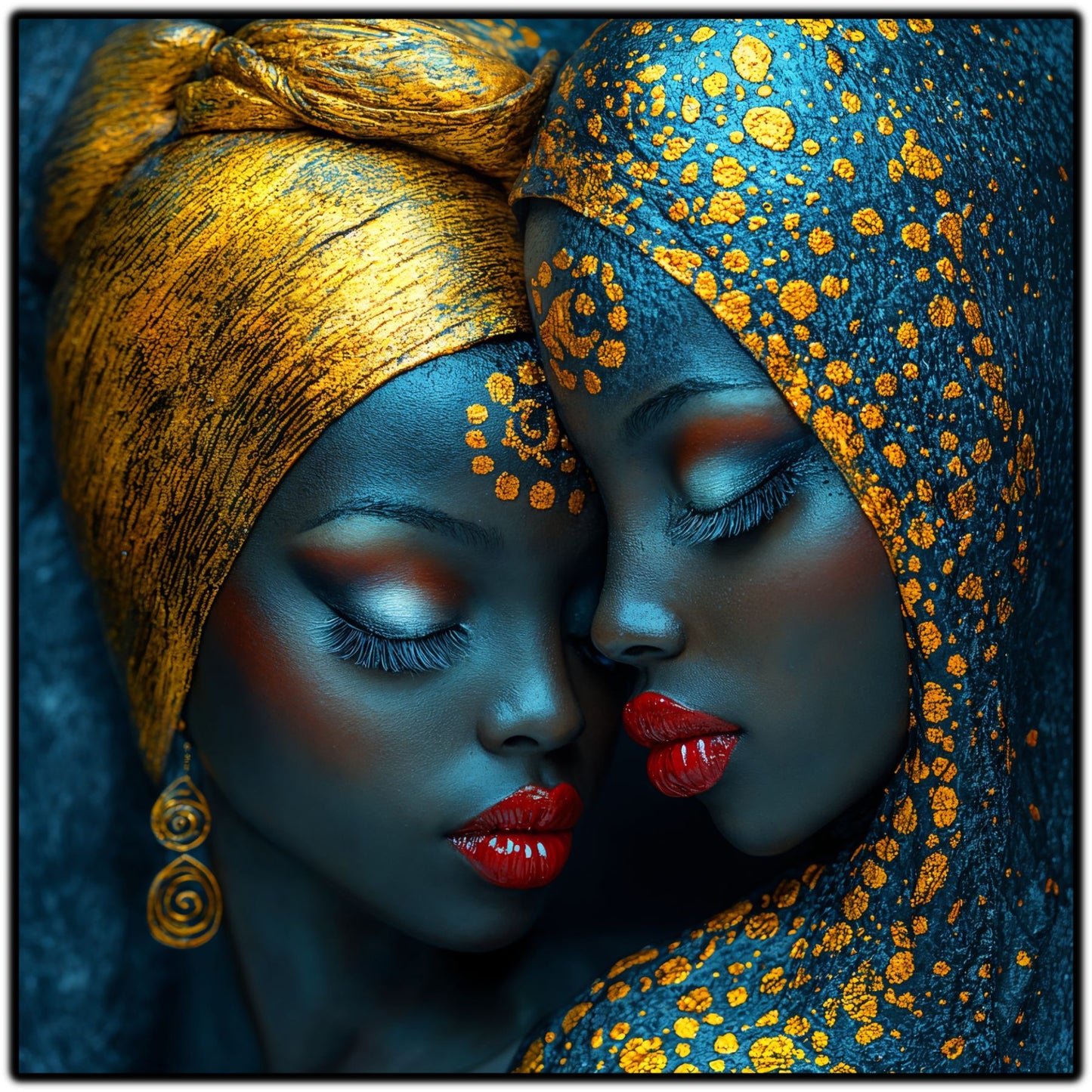 Tablou unicat din sticlă securizată - Beyond Tribe NO33