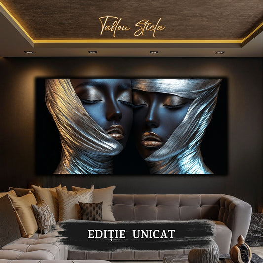 Innerverse - Tablou Sticla  - Unicat - no05