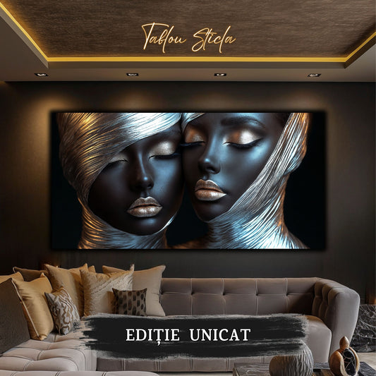 Innerverse - Tablou Sticla  - Unicat - no04