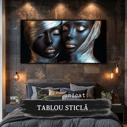 Innerverse - Tablou Sticla  - Unicat - no04