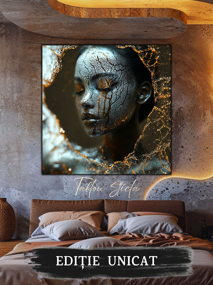 Liquid dream 03 - Tablou Unicat pe Sticla