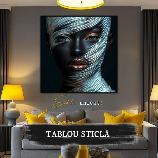Innerverse - Tablou Sticla  - Unicat - no09