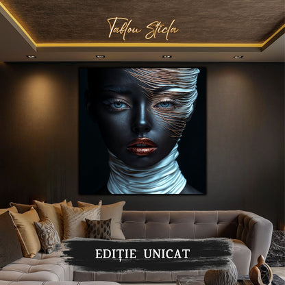 Innerverse - Tablou Sticla  - Unicat - no22