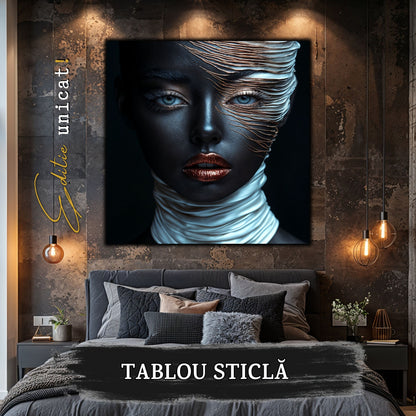 Innerverse - Tablou Sticla  - Unicat - no22