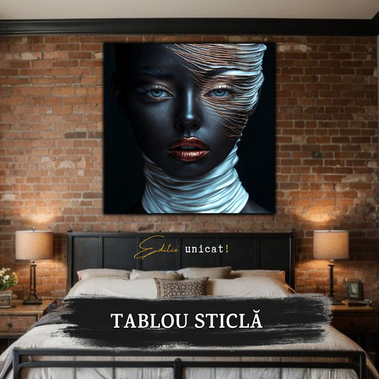 Innerverse - Tablou Sticla  - Unicat - no22