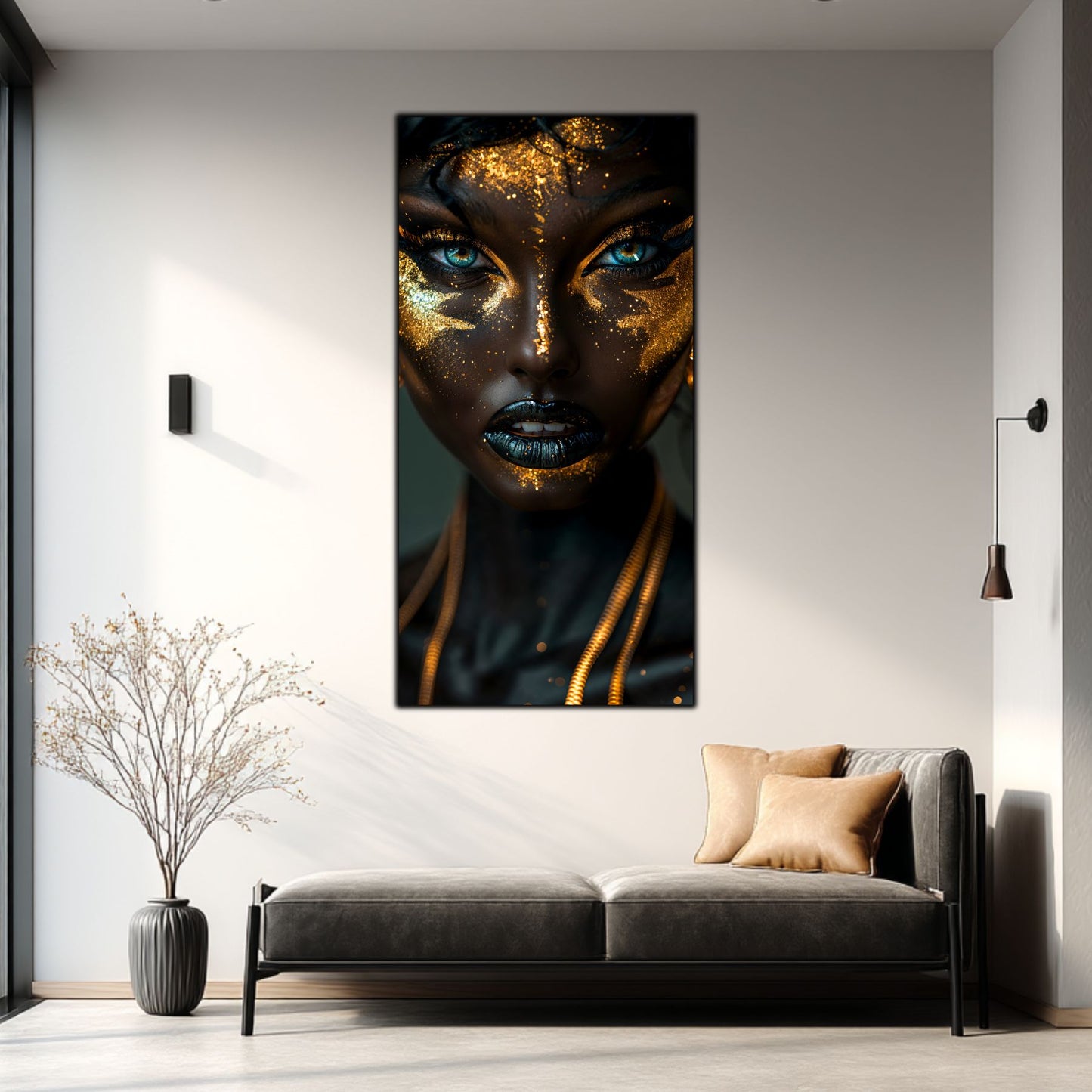 Tablou Sticla Securizata - Dark Zen Reimagined 17