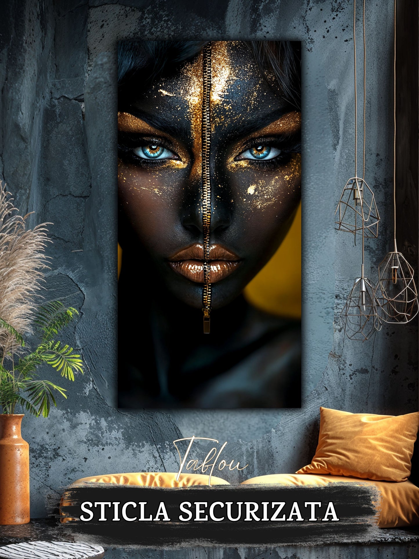 Tablou Sticla - Dark Zen - 23