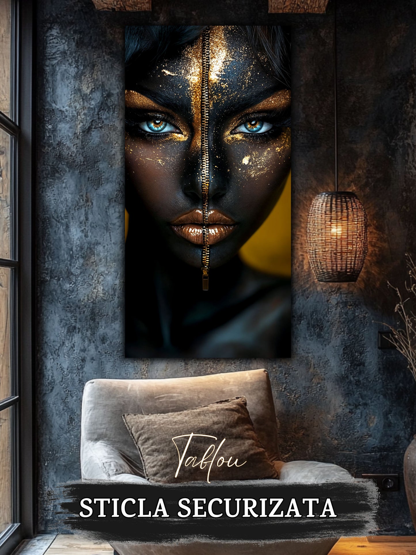 Tablou Sticla - Dark Zen - 23