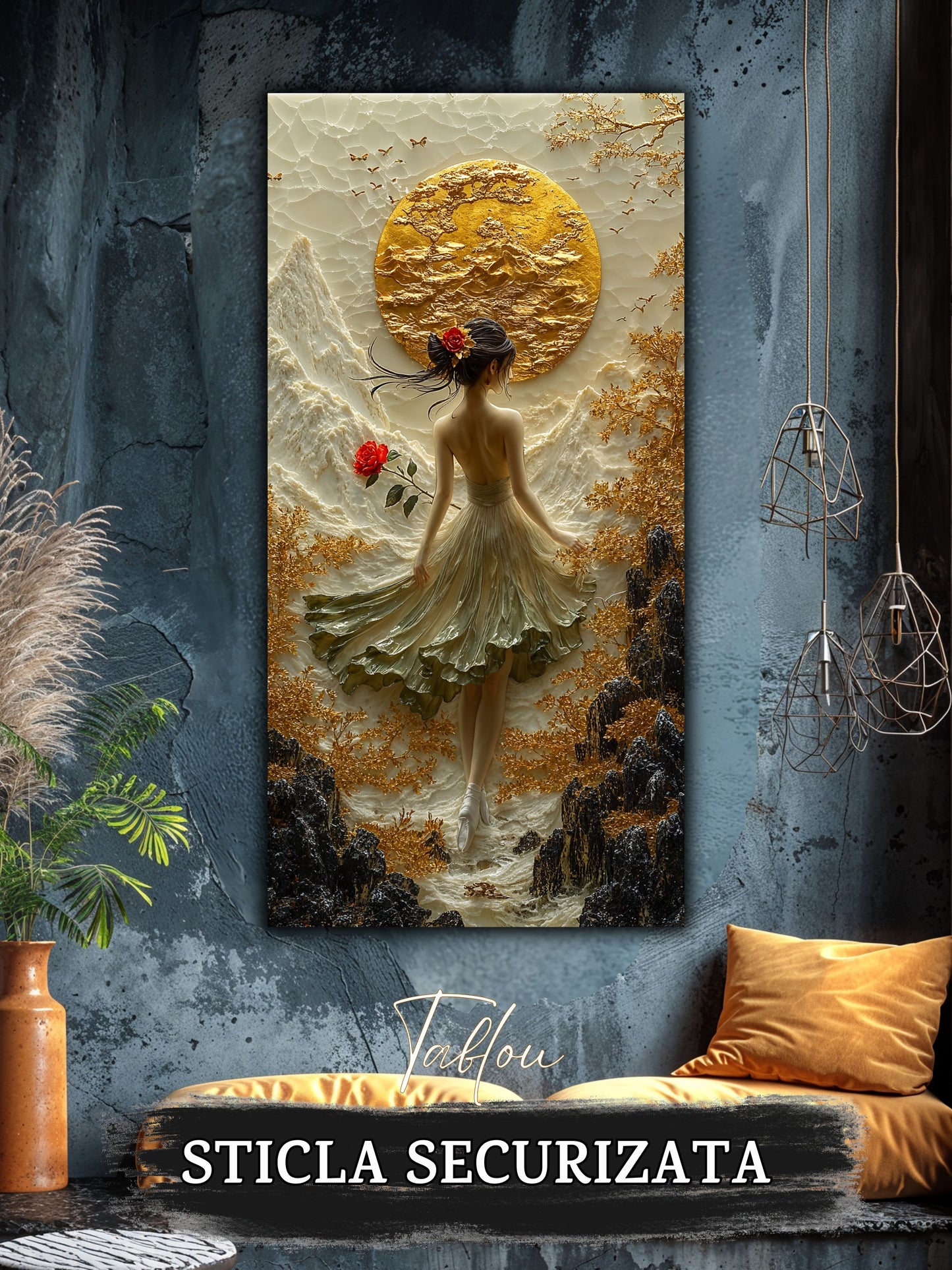 Tablou Sticla Securizata - Fragment of The Soul - 11