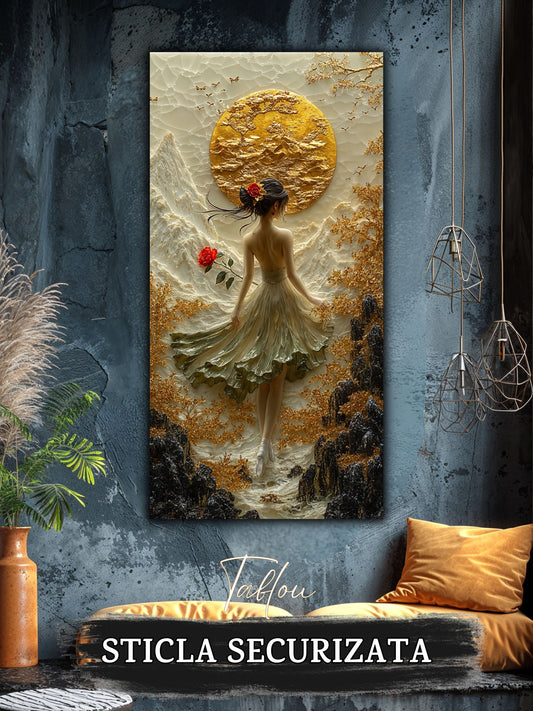 Tablou Sticla Securizata - Fragment of The Soul - 11