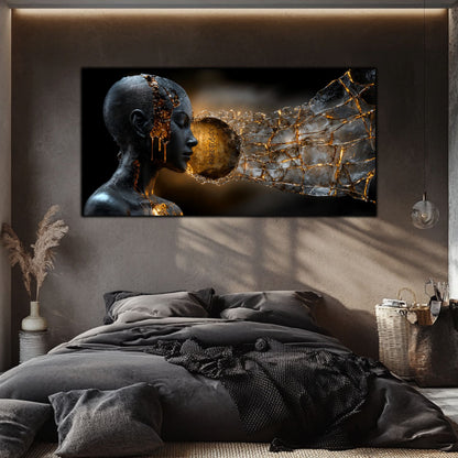 Tablou Sticla Securizata - Broken Mind 07