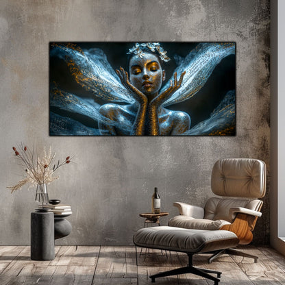 Beyond Meditation - Tablouri moderne pe sticla securizata pentru living contemporan NO08