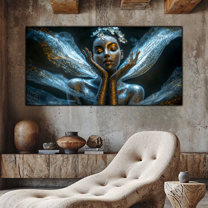 Beyond Meditation - Tablouri moderne pe sticla securizata pentru living contemporan NO08