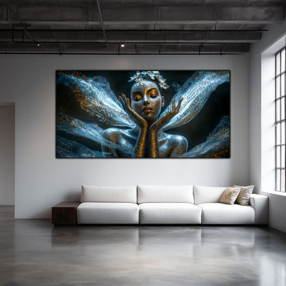 Beyond Meditation - Tablouri moderne pe sticla securizata pentru living contemporan NO08